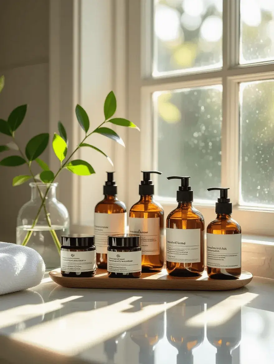 Natural wellness composition representing holistic approaches to perimenopause stress management