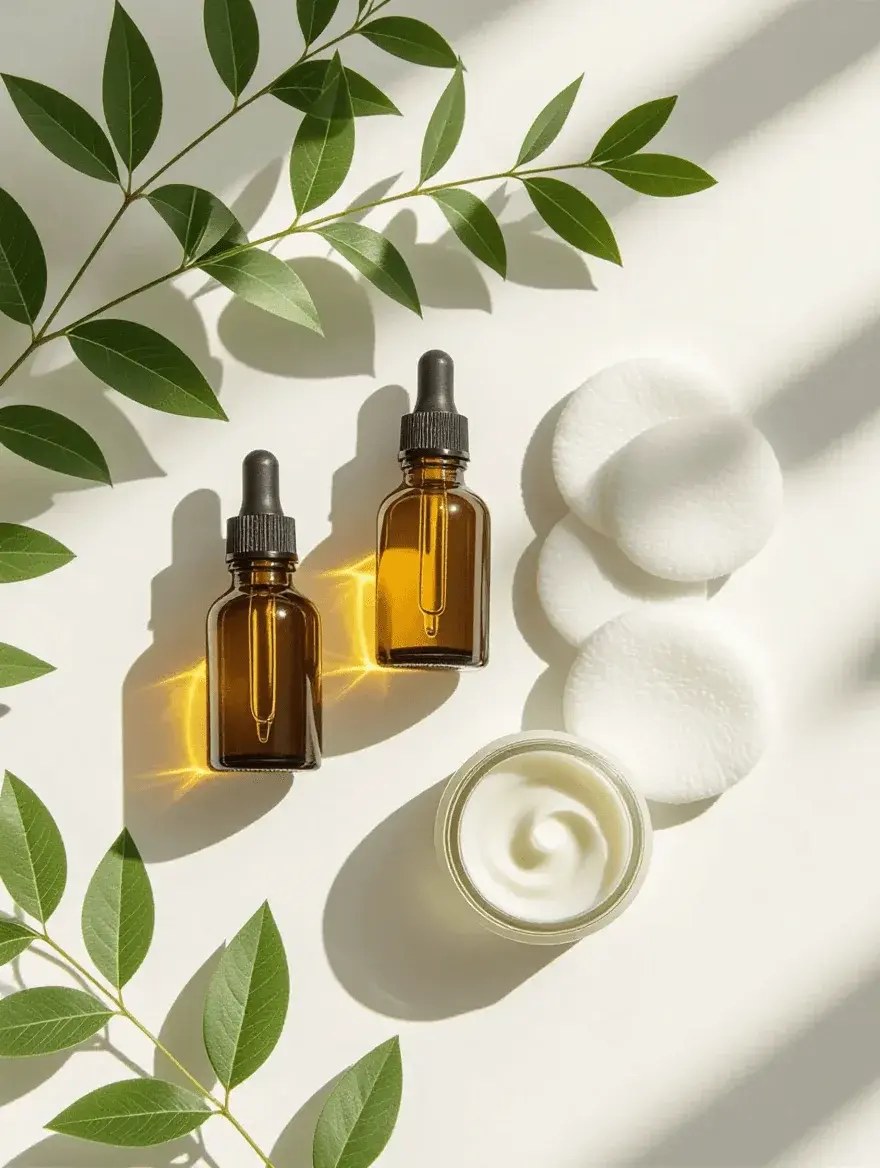 Natural ear care treatment items for menopause-related ear itching