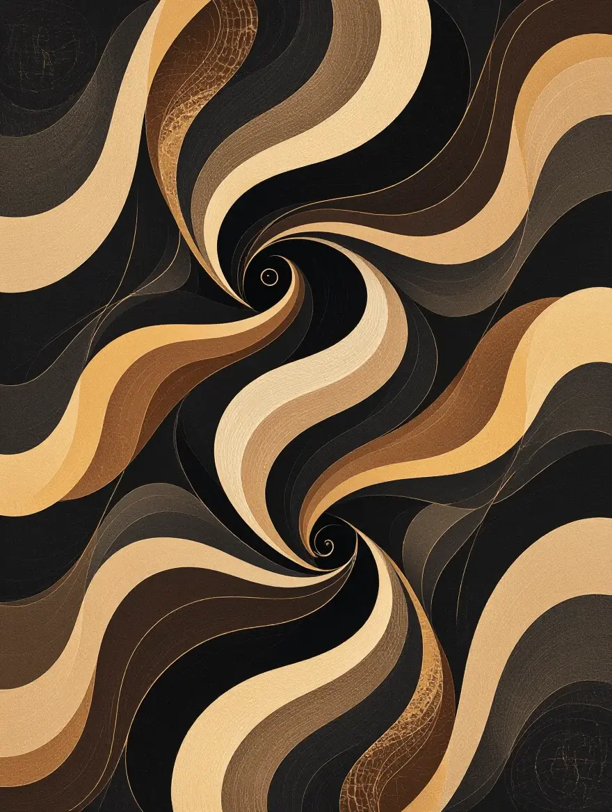 Abstract representation of lash lift and eye opening techniques