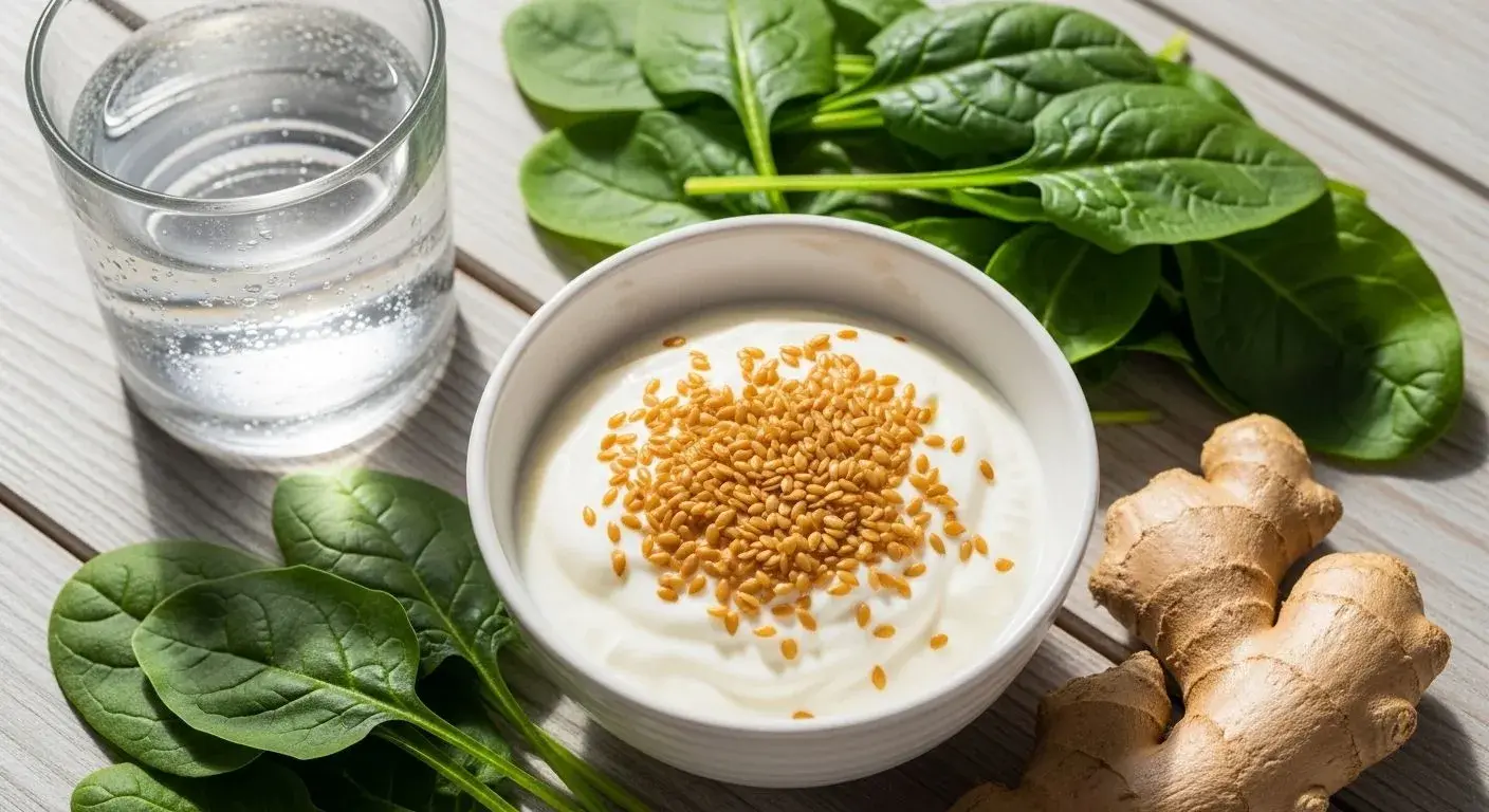 Gut-friendly foods that may help relieve perimenopause digestive symptoms