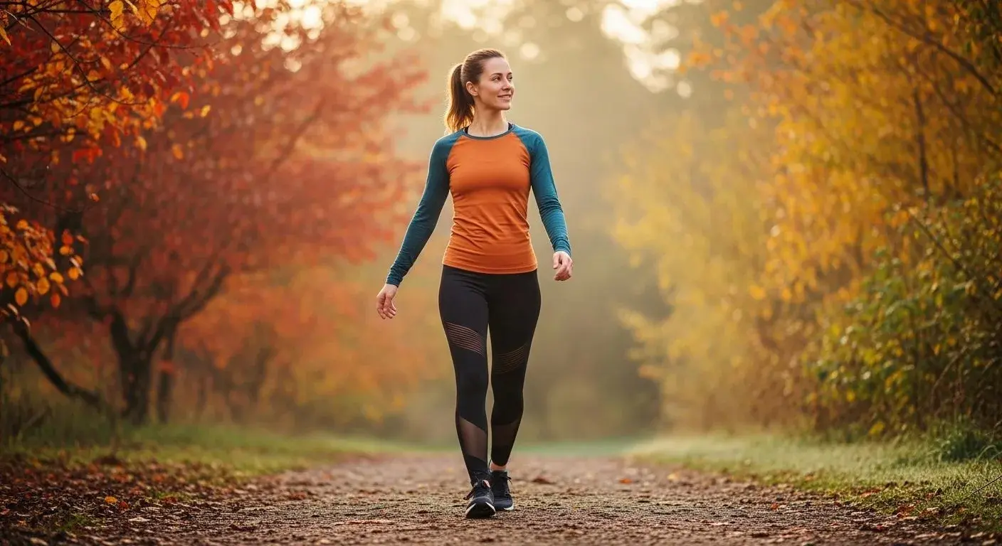 Light exercise to support circulation and reduce water retention during menopause