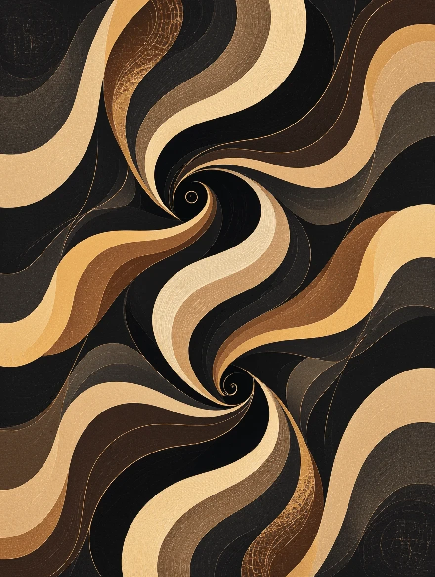 Abstract representation of lash lift and eye opening techniques