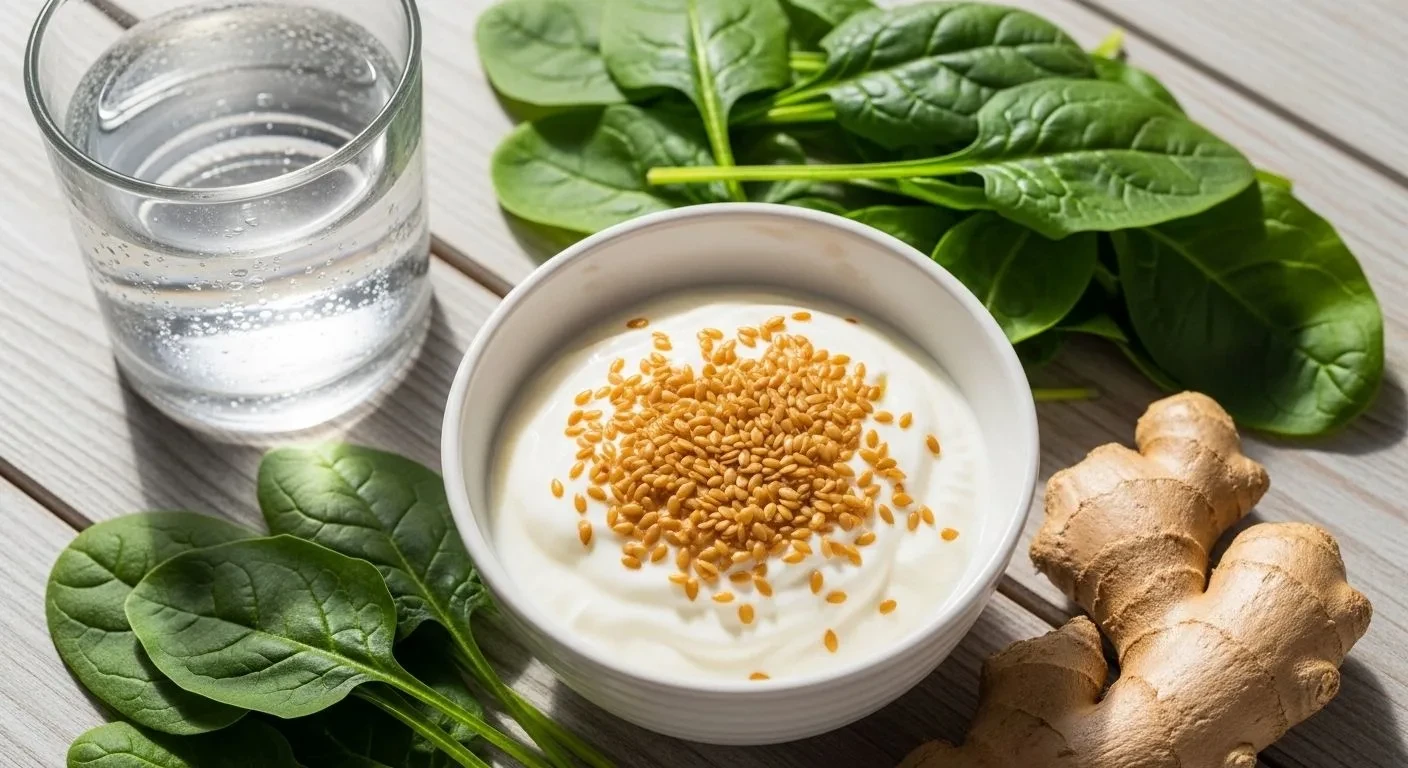 Gut-friendly foods that may help relieve perimenopause digestive symptoms