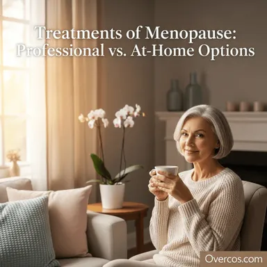 Treatments of Menopause: Professional vs. At-Home Options