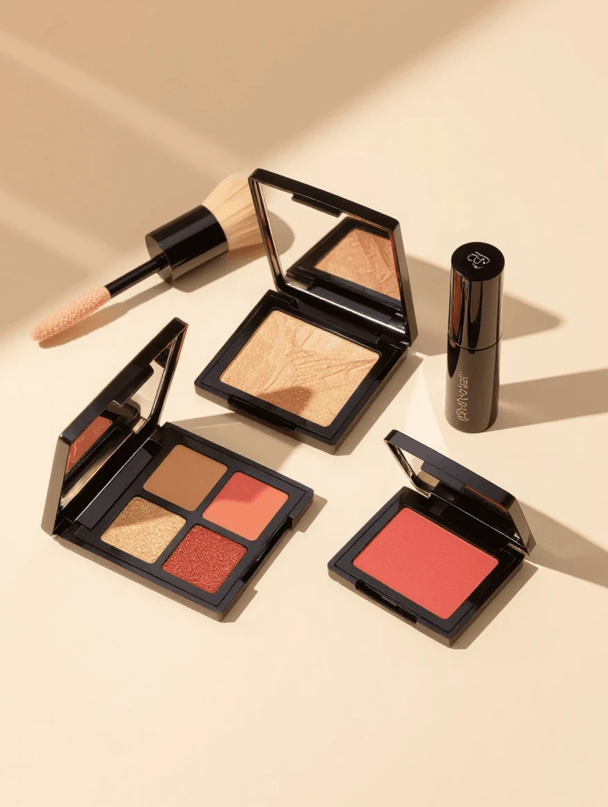 Essential curated makeup collection for mature menopausal skin