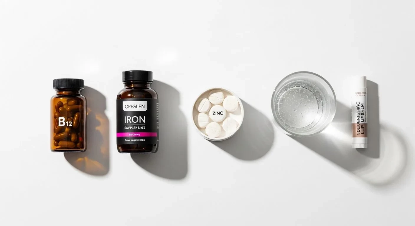 Supplements supporting oral nerve and mucosa health during perimenopause