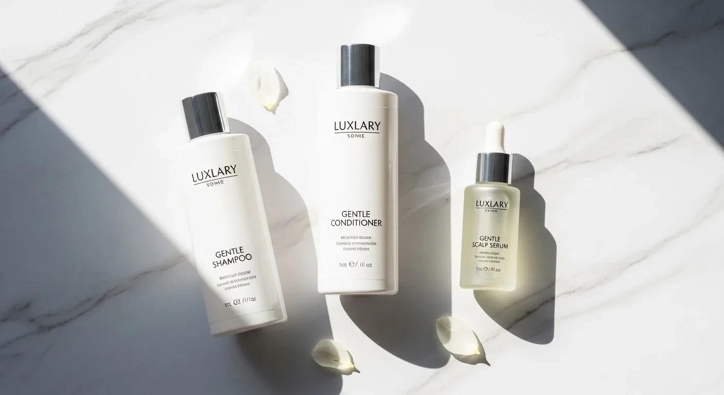 Shampoo and haircare products for older women with mature or silver hair